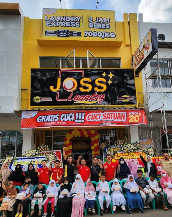 Serap Naker, Joss Laundry Buka Cabang Ke23 Di Kuningan
